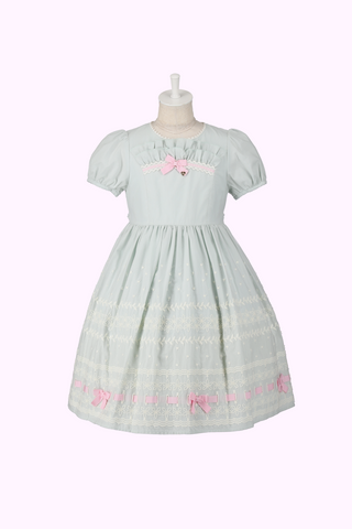 レース刺繍ドレス(Toddler・140cm)