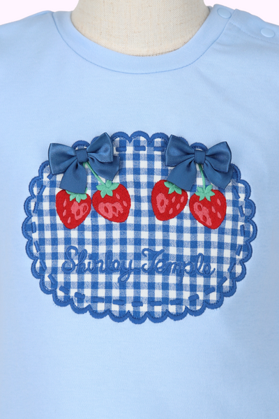 いちごギンガムパフTシャツ (Toddler)